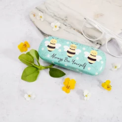 Bee Happy Glasses Case