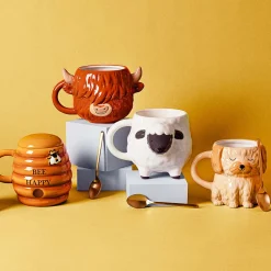 Beehive Mug with Lid