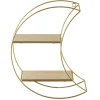 Celestial Moon Golden Shelf