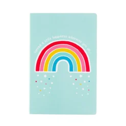 Chasing Rainbows Spread Happiness A5 Notebook