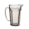 Clarisse Glass Jug Grey