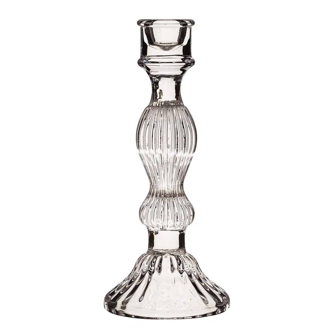 Clear Vintage Candleholder