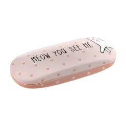Cutie Cat Meow You See Me Glasses Case
