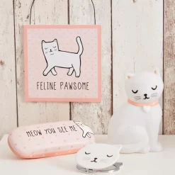Cutie Cat Meow You See Me Glasses Case