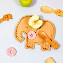 Elephant Bamboo Plate