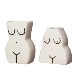 Female Form Bud Vases - Set of 2