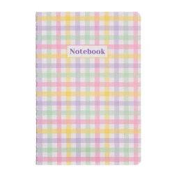 Gingham Check A5 Notebook