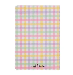Gingham Check A5 Notebook
