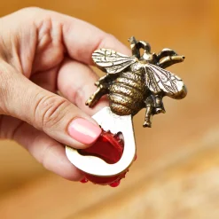 Gold Bee Bottle Opener