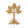 Gold Bee Hook & Tieback