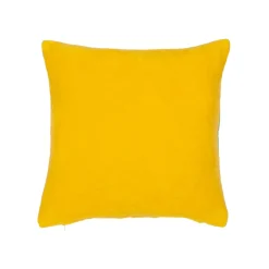 Green & Yellow Two Tone Velvet Cushion Cover