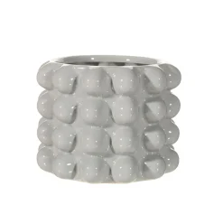 Grey Bobble Planter
