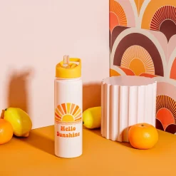 Hello Sunshine Plastic Water Bottle