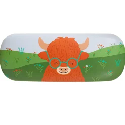Highland Cow Glasses Case
