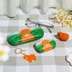 Highland Cow Glasses Case