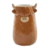 Highland Cow Small Vase