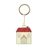 House Enamel Keyring