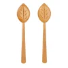 Leaf Bamboo Salad Servers