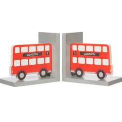 London Bus Red Bookends