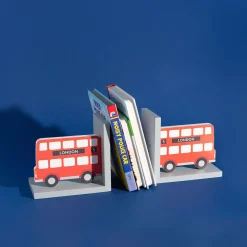 London Bus Red Bookends