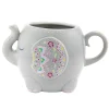 Mandala Elephant Grey Mug