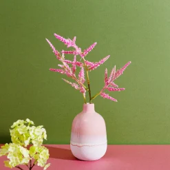 Mojave Glaze Pink Vase