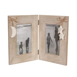 Moon and Stars Double Frame