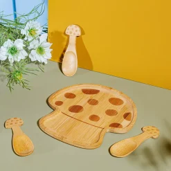 Mushroom Bamboo Plate