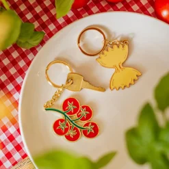 Pasta Shaped Keyring