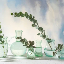 Recycled Glass Bulb Vase