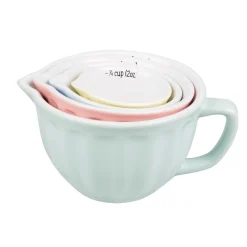 Retro Pastel Measuring Cups - Set of 4