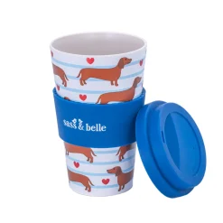Sausage Dog Travel Coffee Cup