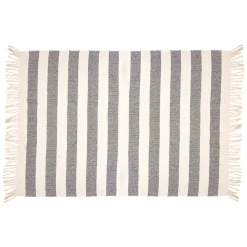 Scandi Boho Stripe Blanket Throw