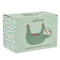 Seymour Sloth Hanging Planter