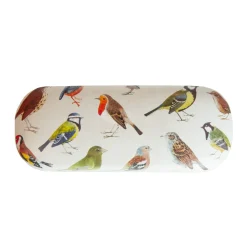 Vintage Birds Glasses Case