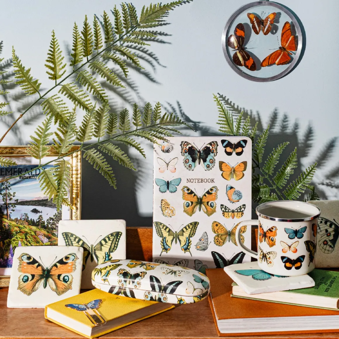 Vintage Butterflies A5 Notebook