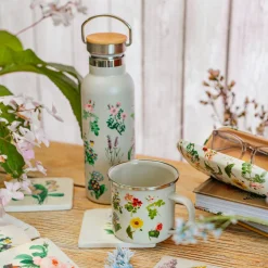 Vintage Flowers Enamel Mug